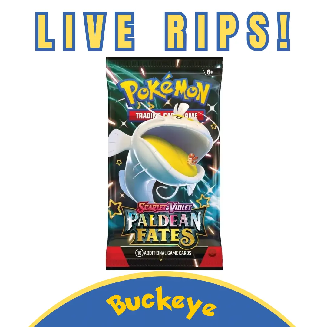 Scarlet & Violet-Paldean Fates - Trading Card Game with 10 Additional Cards - Pack of Pokeball Cards for Adventure