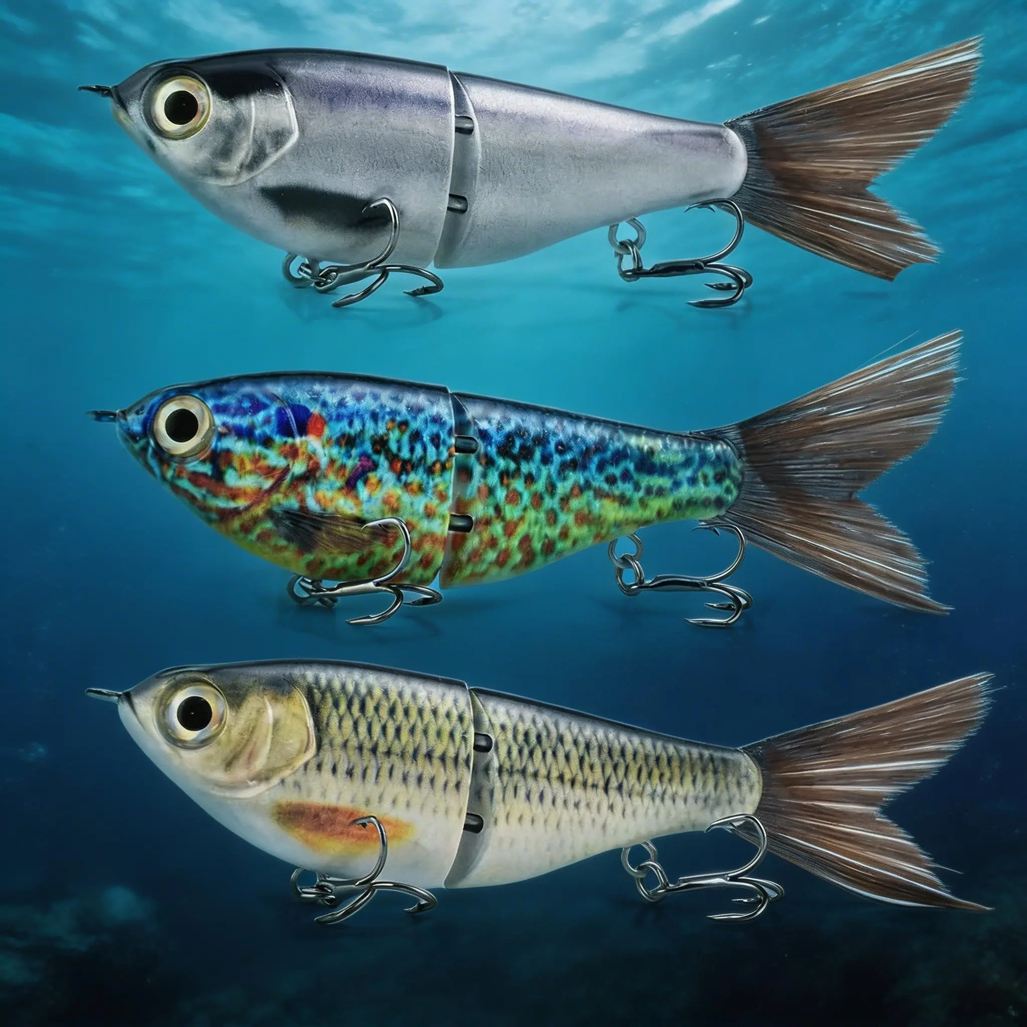 Mini Slow Sinking Glide Bait for Bass Fishing, Strong Hook Fish Lure, Best Selling Fishing Gear, 1 Pack, Great for Anglers