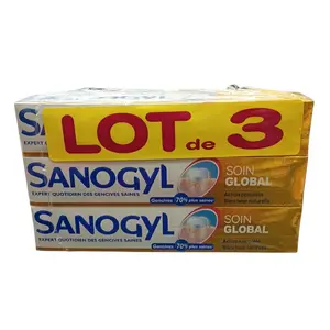 Sanognyl Toothpaste, 3-Piece Set, Daily Oral Cleansing Product for Personal Care