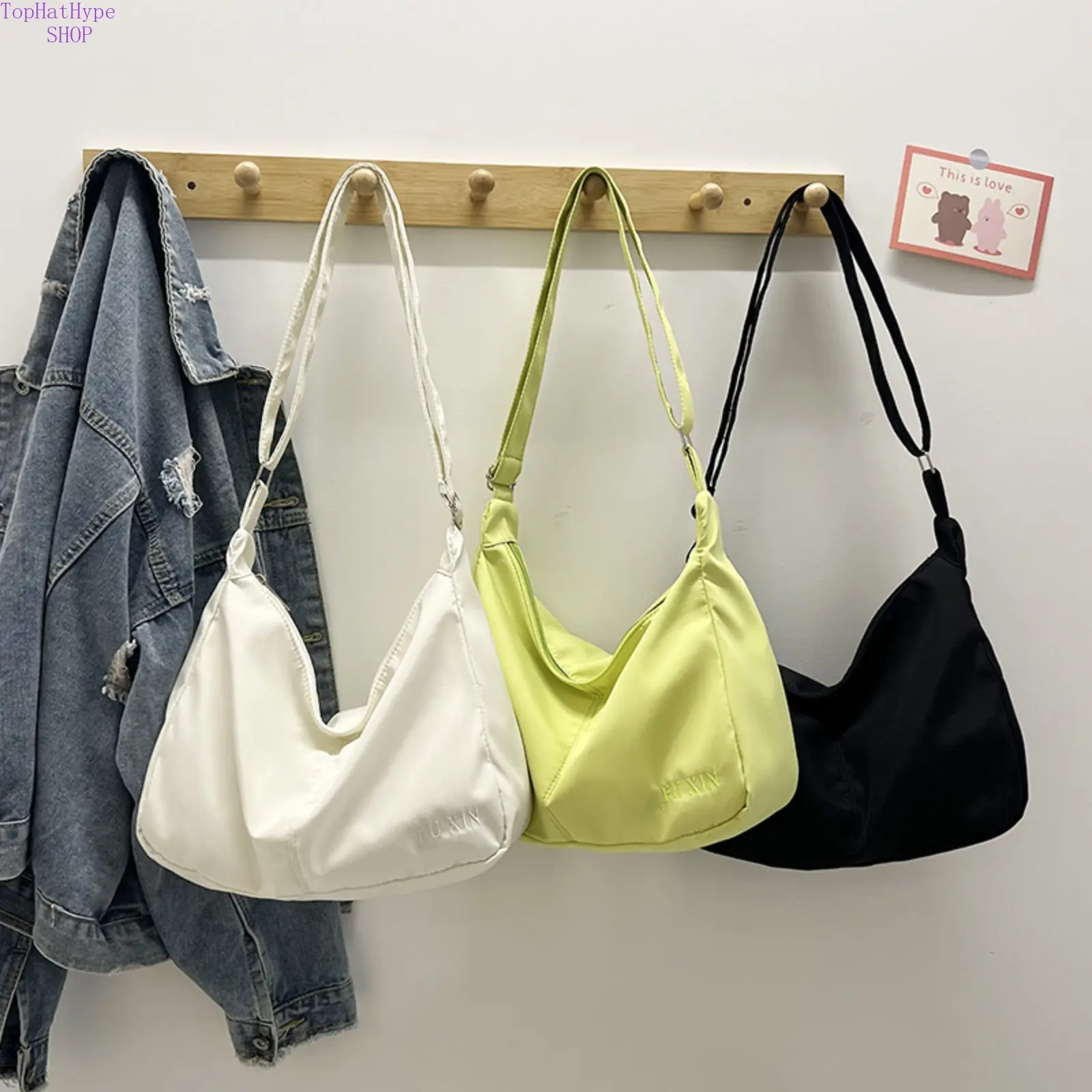2026 New Summer Minimalist Fashion Shoulder Bag for Women, Lightweight Large Capacity Crossbody Tote Bag, Durable Versatile Daily Commute Bag, Perfect for Work, School, Travel, Shopping and Everyday Casual Outfits