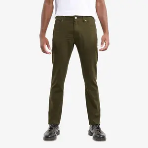 X RAY Men's Stretch Work Pants,Twill Pants  in OLIVE Size 30X30