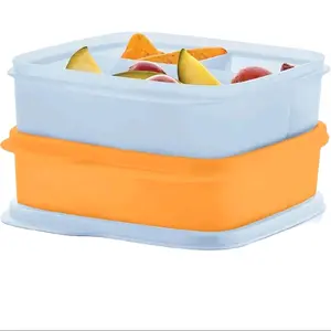 Lunch~It~Containers with Blue/Orange, Ideal for Organizing Fruit and Snacks - Tableware