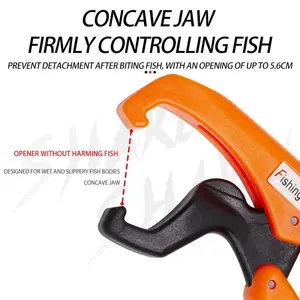 Fish Grip Tool with Non-Slip Handle & Safety Loop - Lightweight & Durable for Catfish up to 100lbs