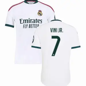 Unisex Soccer/Football Real Madrid Team Vini jr. #7 Laliga 2026/27 Home Replica jersey - White UK