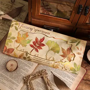 4pcs/pack Vintage Leaves Metal Bookmark Set With Metal Chain Pendant 4 Different Patterns Bookmark Stationery Supplies For Student Friends Birthday Gift Writers Book Club Book Lovers Readers