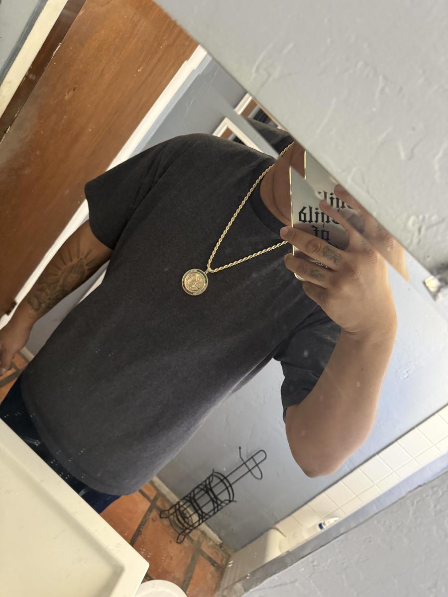 Item: 50 Peso Centenario Multicolor - V2, Rope Chain, 28 inch