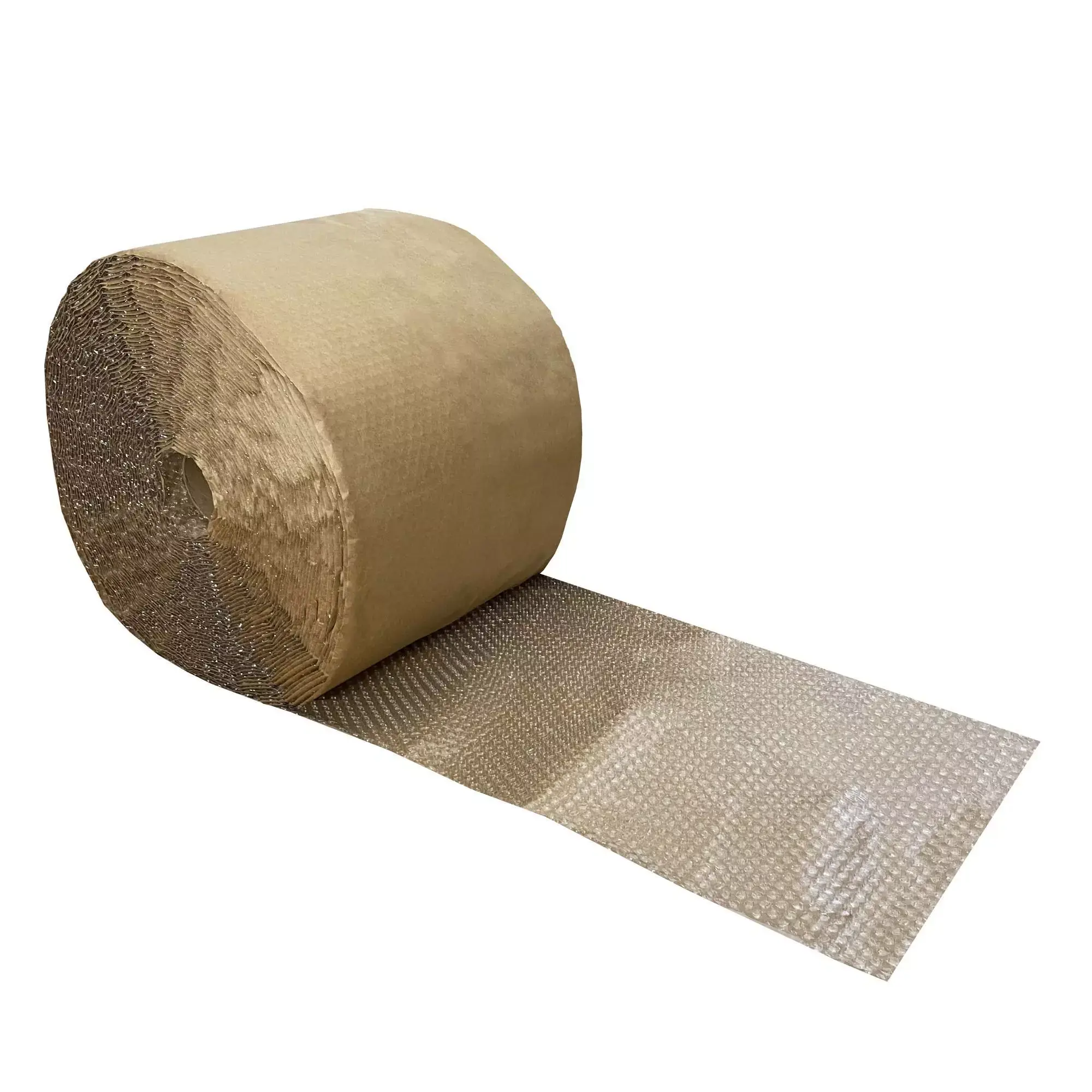 UBMOVE 40# Kraft-Backed Bubble Cushioning Wrap Roll, 12 in x 125 ft, for Furniture Protection, Art (Paintings, Mirrors) Packaging, Gift Packaging, Packing Tape Compatible Home Storage Supply