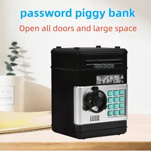 Password Money Bank in and, Automatic Coin Rolling, Smart Security Features, Music and Voice Functions, Perfect Gift for Birthdays and Holidays