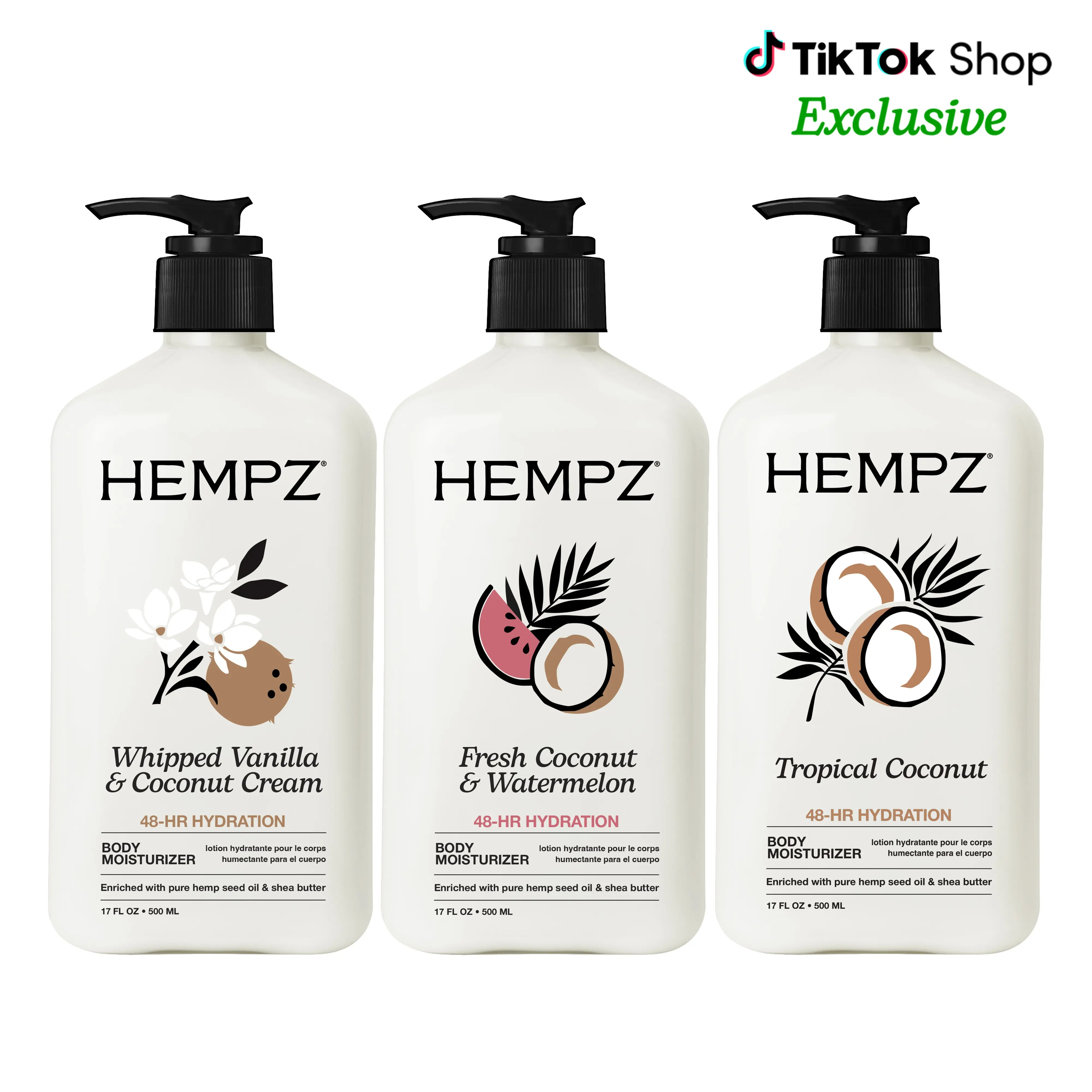 Hempz Exclusive Coconut Lovers Bundle