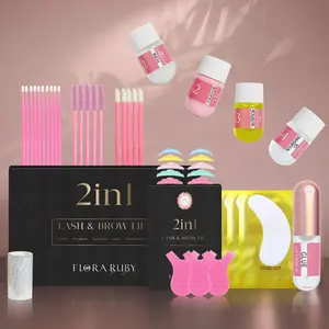 Eyelash Perming Set for Long-Lasting Curling, Keratin Eyelash Lifting, and Eyebrow Perming 2-in-1 Set