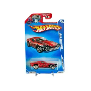 Hot Wheels Dixie Challenger Rebel Rides 145/190 Red with Black Flames 1:64 Diecast Car