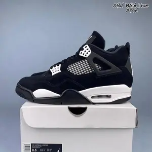 White Thunder Fashionable Classic sports shoes Outdoor running shoes Comfortable basketball shoes