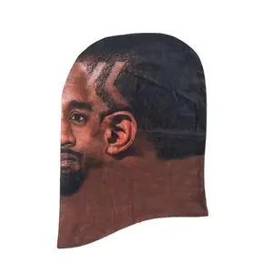 Funky -Inspired 3D Celebrity Mask - Full Face Balaclava for Cosplay, Autumn Festival & Parties - Durable Polyester Headgear