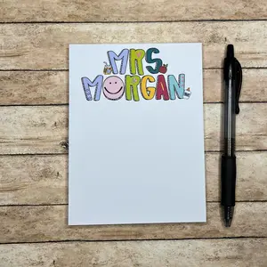 4.25x5.5 Color Custom Notepad