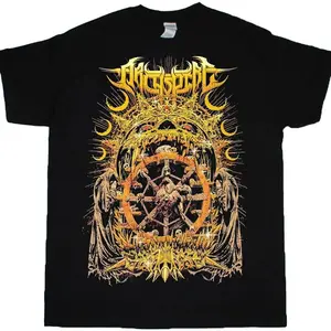 Archspire 2021 Golden Mouth of Ruin T-shirt Casual Cotton Menswear