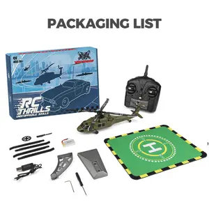 WL K170 RC Helicopter for Adults, Military Hobby RC Helicopter for Beginners, UH-60L Scale Model with Altitude Hold, 6-Axis Gyro, 4CH Remote, Brushless Motor