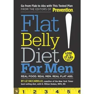 USED-Flat Belly Diet! for Men by Vaccariello, Liz (Paperback)