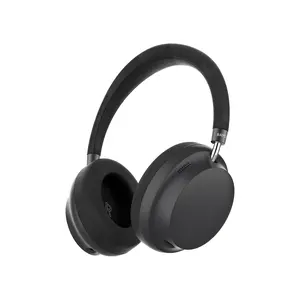 Raycon Essential Headphones - Wireless Bluetooth Over Ear Headphones, with Hybrid Active Noise Cancelling, 5 Built in Microphones, IPX4 Water-Resistant & 50 Hours Battery Life