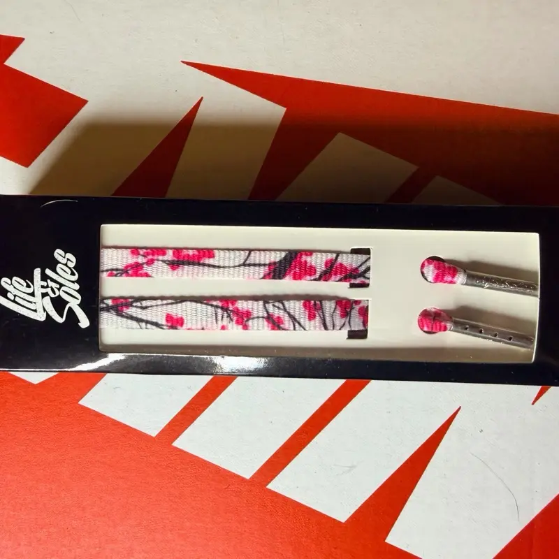 Custom Cherry Blossom Shoelaces