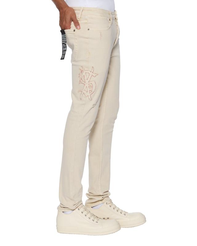 KSUBI VAN WINKLE ECRU PLAYOFF JEANS