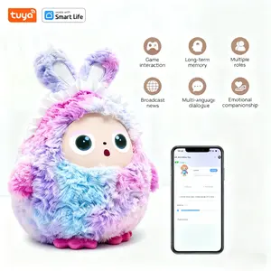 The Babyboo Trend Ai Plush Toy - A Versatile Stuffed Animal & Weighted Toy for Girls - Perfect Christmas Gift - Smart Life Connected Interactive Realistic Bunny Durable Soft Fluffy little gifts for girls fnaf 2 freddy plush