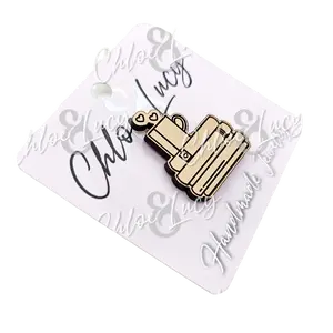 Books and a Drink | Lapel Pin | Book Lover | Tea Lover | Coffee Lover | Bookshelf Brooch | Cozy Reader Button | Wood Lapel Pin
