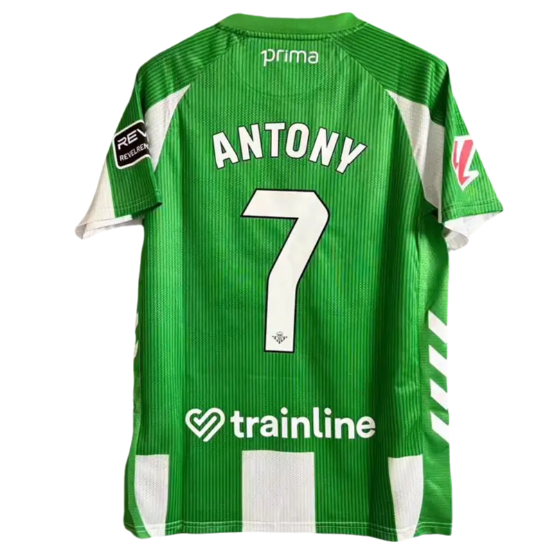 Soccer jersey/25-25 Real Betis home/fan version/men's/short sleeved/sports top/No.7
