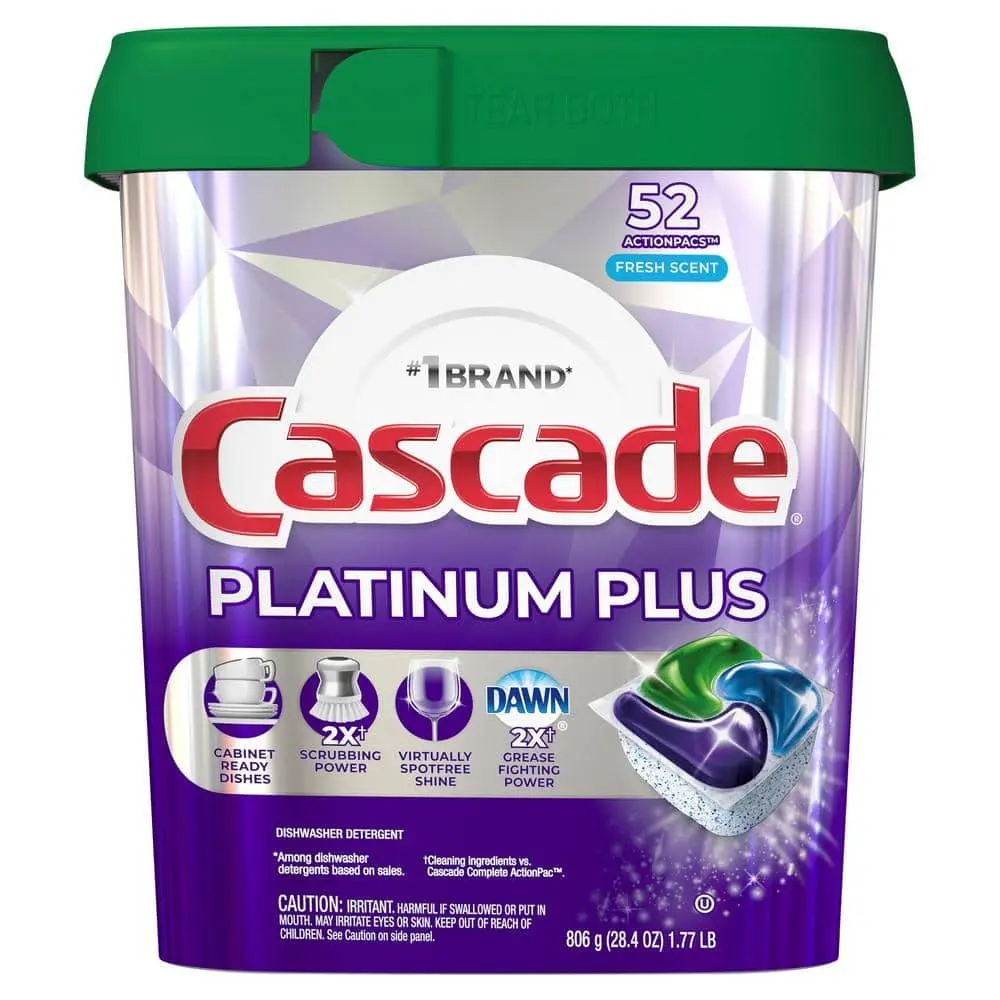 Platinum Plus Dawn Fresh Scent Dishwasher Detergent Pods (47-Count)