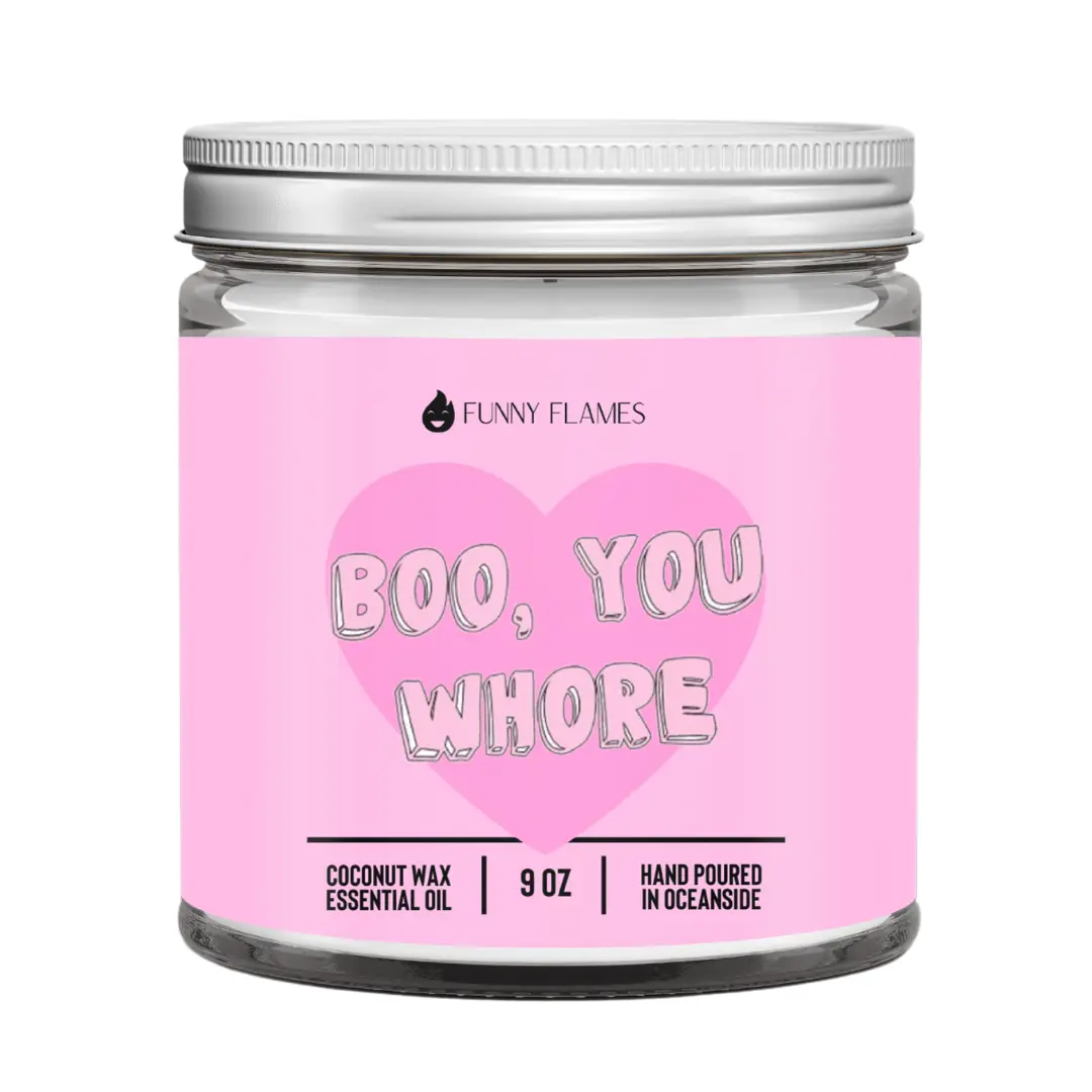 Boo, You Whore - 9 oz Funny