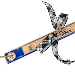 Designer Bow Making Tool with Durable Hardwood and Spool Holder