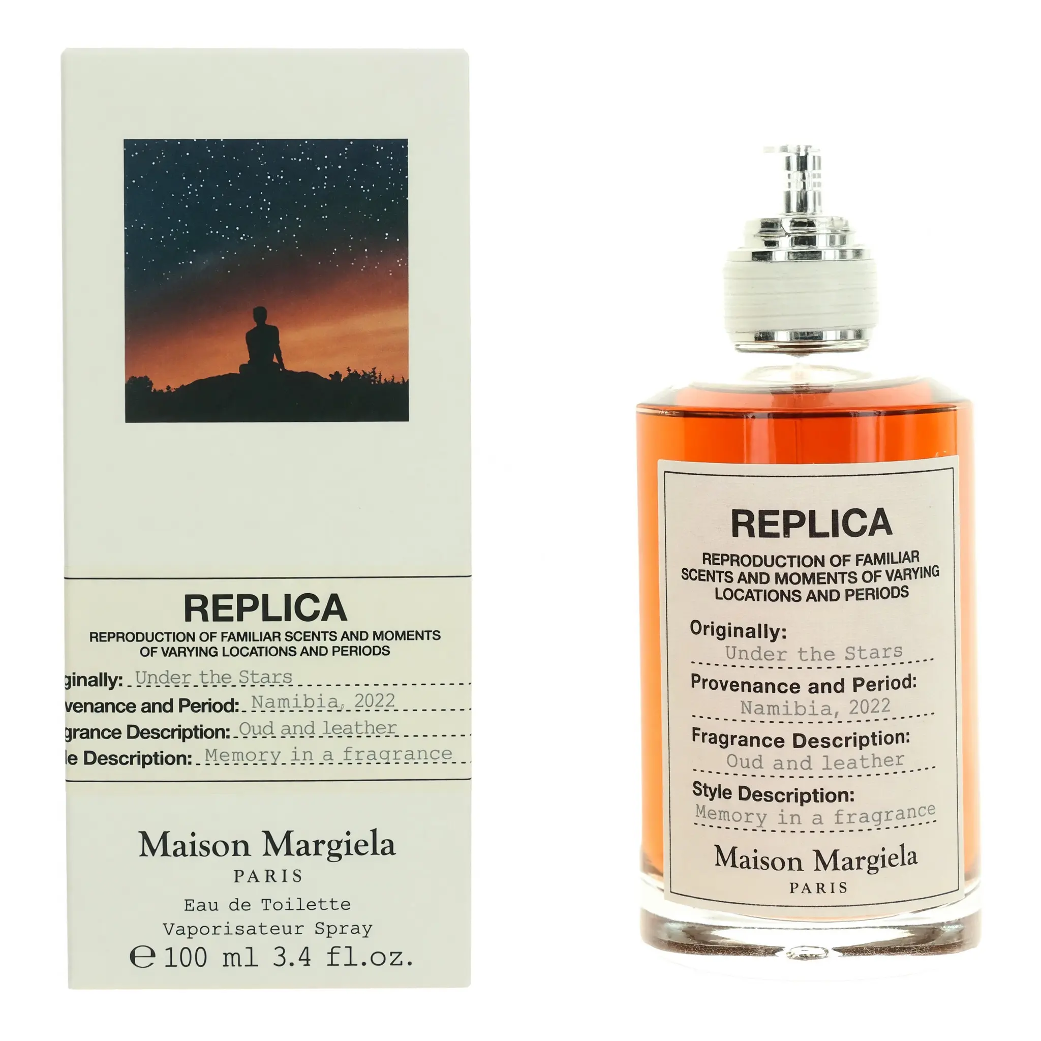 Spicy Leather Oud Unisex Eau de Toilette - 3.4 oz Bottled Fragrance with Warm Woody Blend of Agarwood and Black Pepper, Bottled Unisex Fragrance