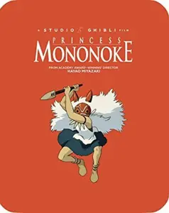 Princess Mononoke (Steelbook)  [BLU-RAY MOVIE] Ltd Ed, With DVD, Steelbook, 2 Pack