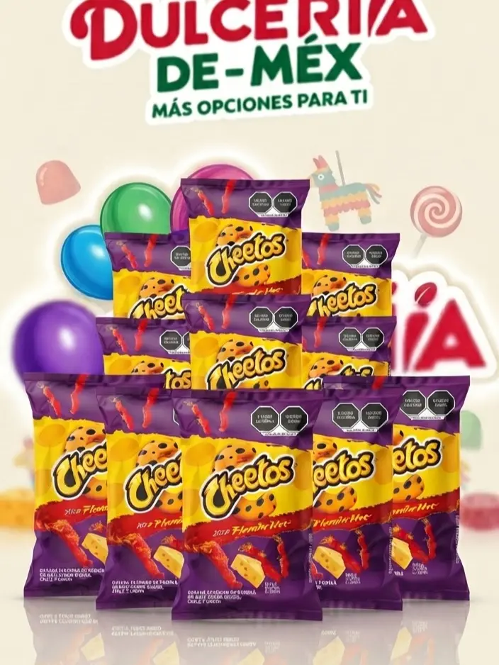 10 PACK DE CHEETOS XTRA FLAMING HOT 10 PACK DE CHEETOS XTRA FLAMING HOT