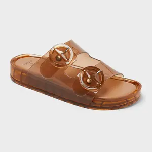 Women’s Gemma Sandals with Memory Foam Insole - Shade & Shore Tan 10