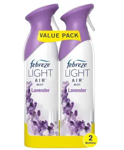 2 Pack Air Mist Air Freshener Spray Odor-Fighting Room Spray Lavender Scent