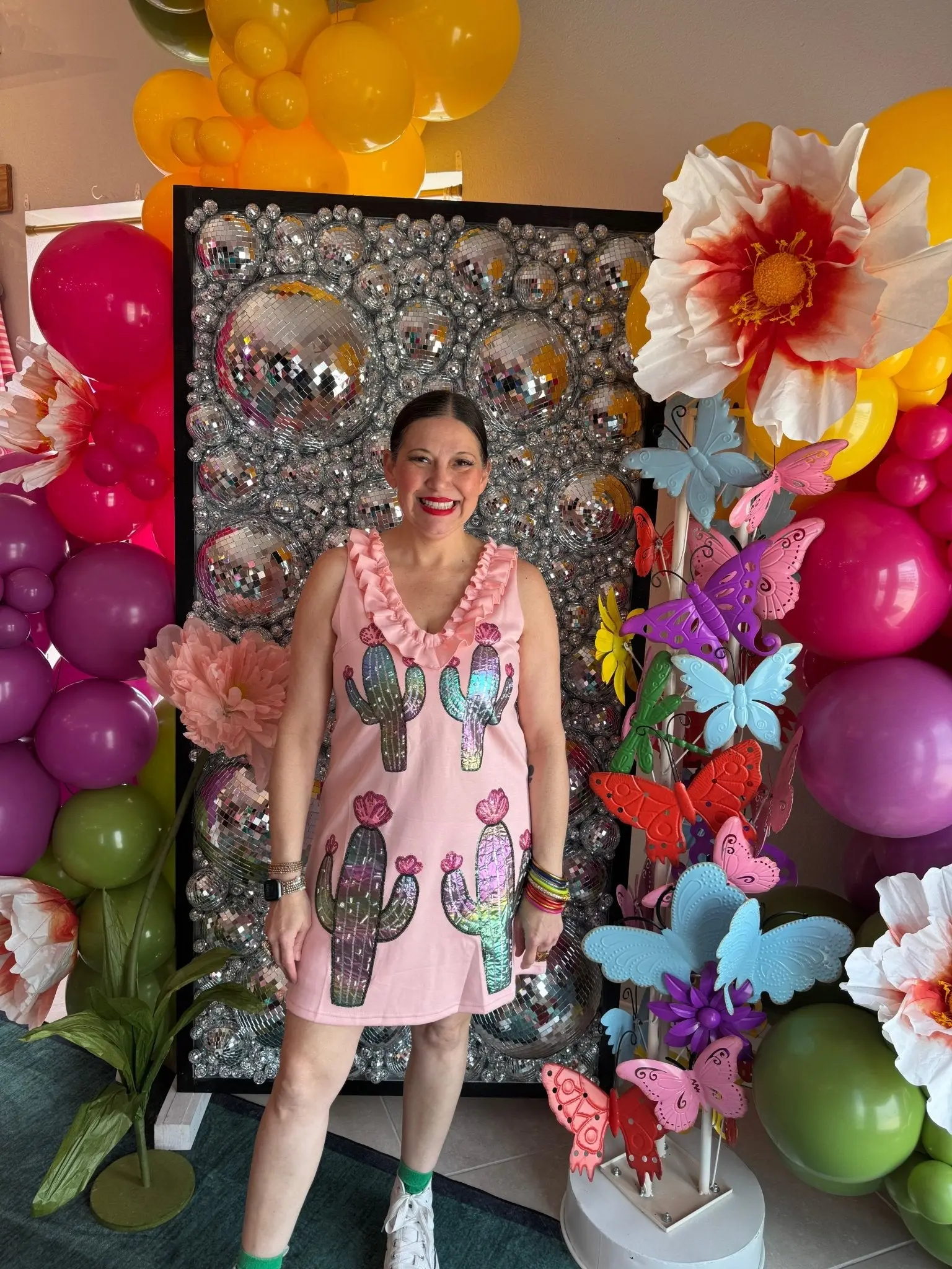 Brianna Cannon- Cant Touch This Cactus Dress
