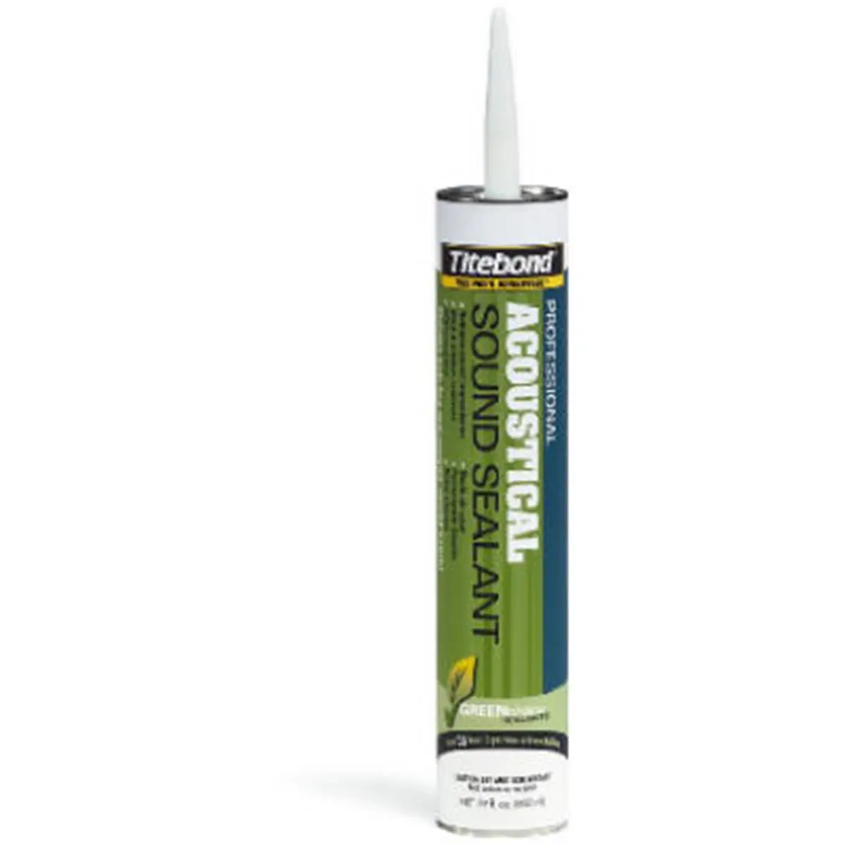 212 MAIN 2892 Green Choice Professional Acoustical Sound Sealant, 29 oz, 3.17 lbs, 2.56 x 2.56 x 16.5 in, Soundproof, Recycled, Mold-Resistant, VOC-Compliant, Cleans Easily with Water, Ideal for Drywall, Eliminates Rattles, Environmentally Safe