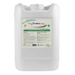 EcoChemPro XL Cleaner Degreaser Indoor Fume-Free Cleaners 5Gal Pail, Unscented Cleaning Household