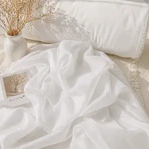 White Soft Matte Chiffon Fabric 40 Yards 60” Wide Sheer Draping for Ceiling Decor Dresses Event Styling