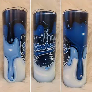 3D Yankees Drip 20oz. Tumbler