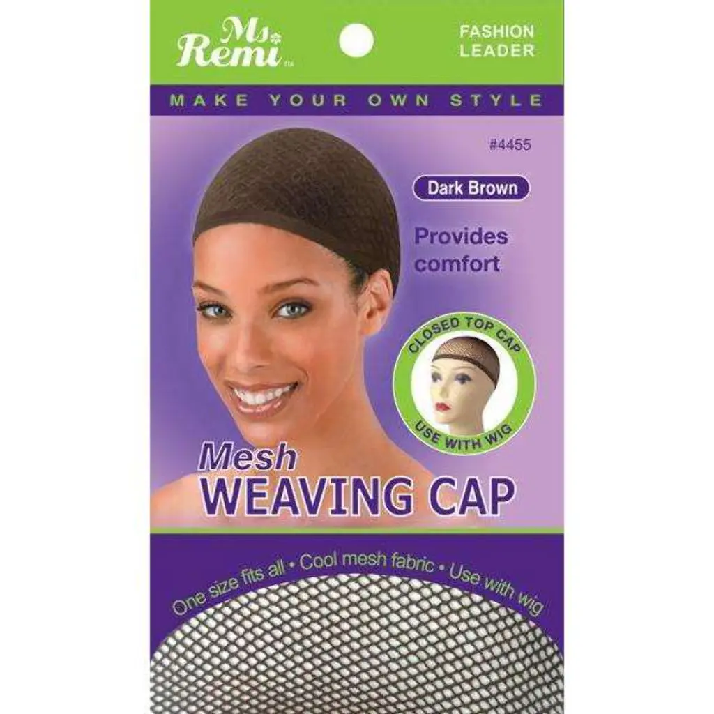 MESH WEAVING CAP DK BROWN (12 PCS)