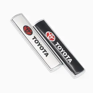 Toyota Car Specific 3D Aluminum Alloy Decal, Fits Camry Corolla Rav4 Highlander, Custom Body Side Tail Emblem Accessories