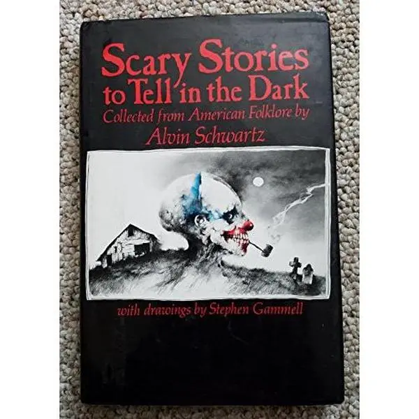 USED Book - Scary Stories to Tell in the Dark by Alvin Schwartz (Paperback) - english