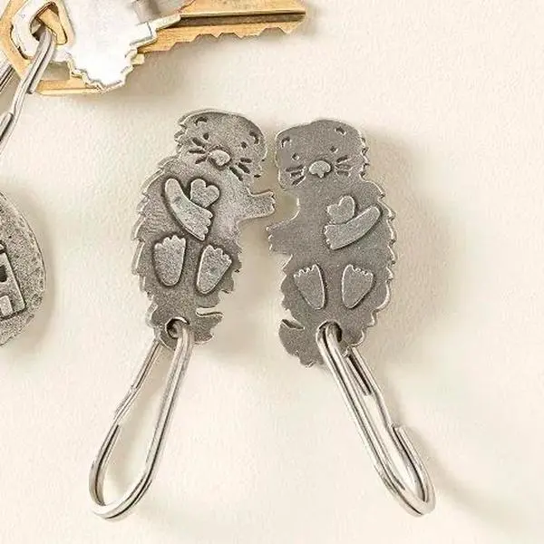 Uncommon Goods My Otter Half Keychain Set
