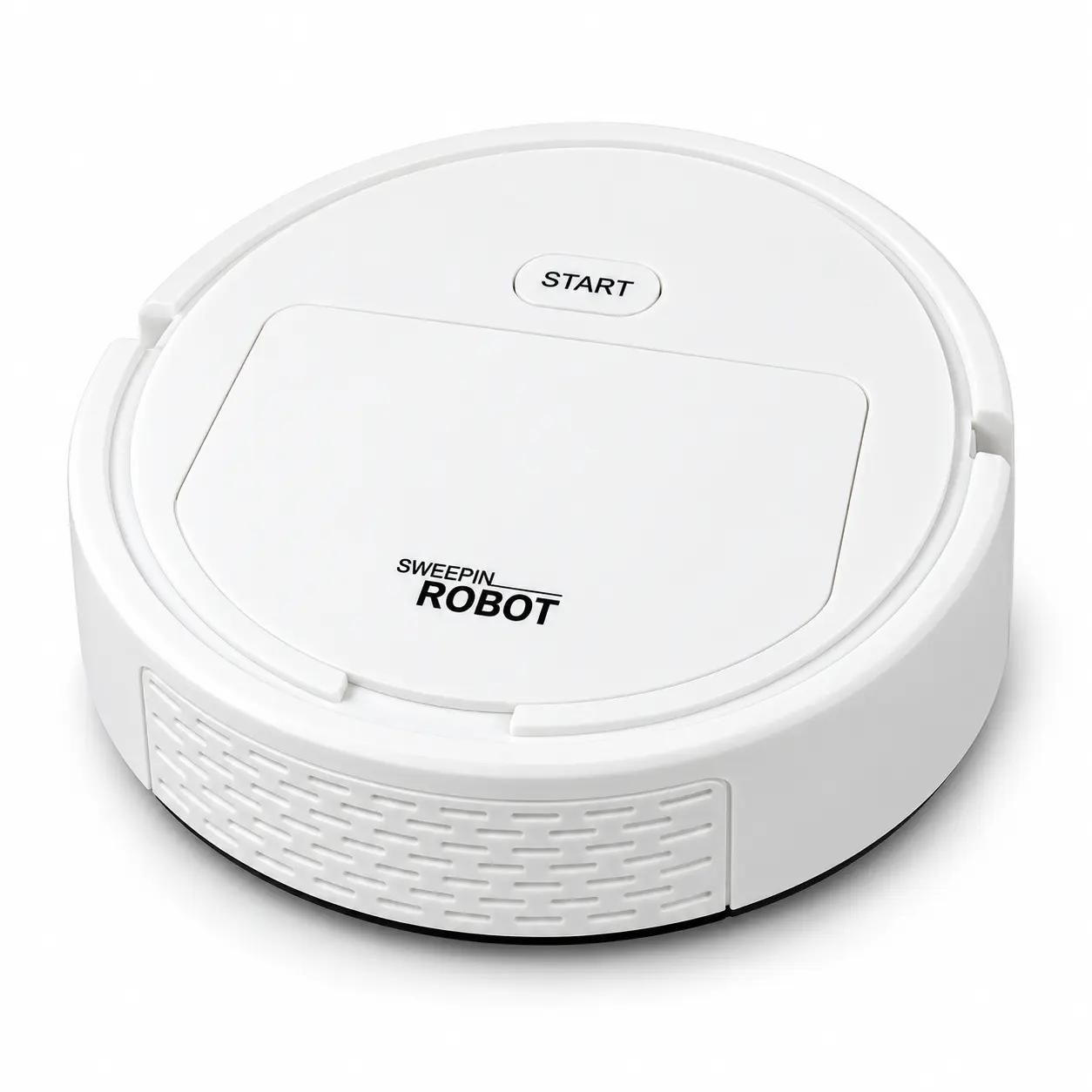 2-in-1 Rechargeable Robot Vacuum and Mop for Hard Floors, 6.3in Compact Low-Profile (2.2in) Sweeper with Dual Brushes, Removable Dust Bin, Reusable Mop Cloth, Sweeps Wipes Function, USB-C Plug Charging