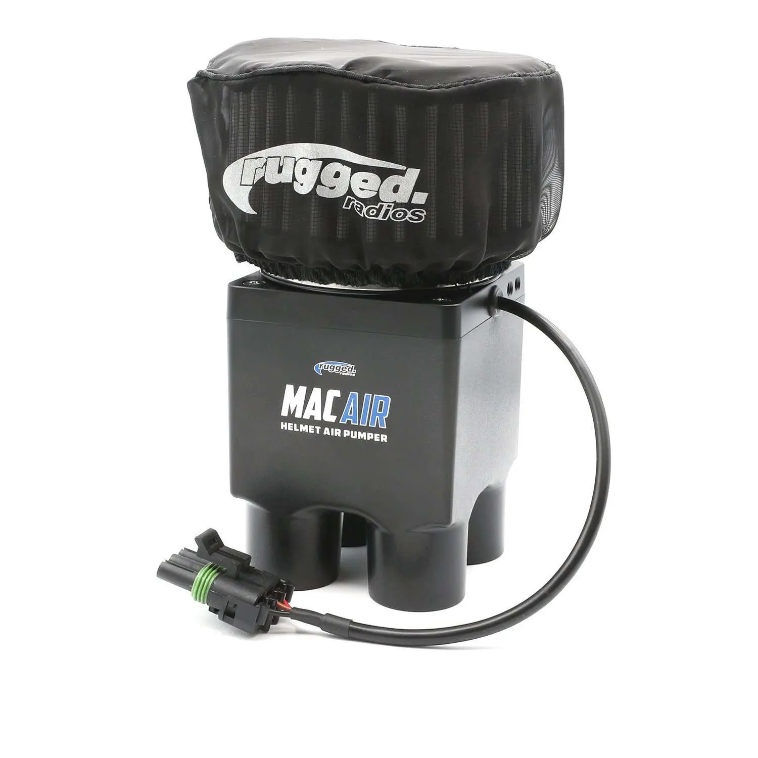 Rugged Radio MAC Air 4-Person Helmet Air Pumper (Bundle)