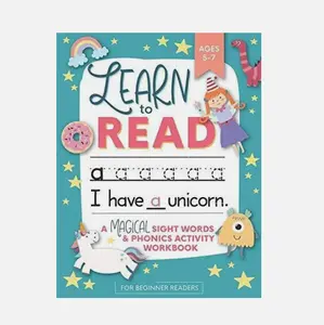 Learn to Read: A Magical Sight Words and Phonics Activity Workbook for Be