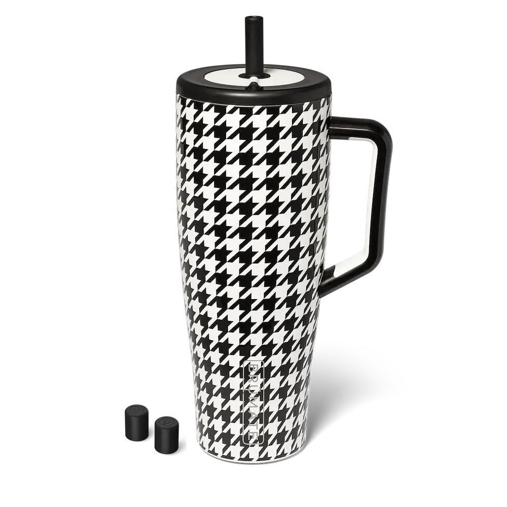 BrüMate Era 40oz Tumbler with Handle and Straw + Magnetic Straw Cover 2-Pack Bundle | 100% Leakproof Insulated Tumbler | Keeps Ice 24+ Hours | Cup Hol