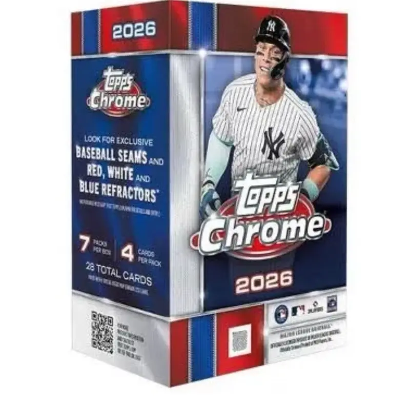 Topps Chrome 2025 MLB Blaster Box, 5x Box Break #163, Sports Trading Cards, Collectible Sports Cards