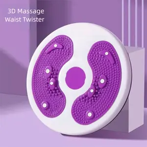 Magnetic Twisting Board Set, Fitness Foot Massage Plate, Yoga Waist Twister, Exercise Waist Twister, Waist Hip Leg Twister, Slimming Balance Board